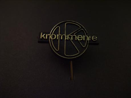 Krommenie linoleum-vinyl logo zwart